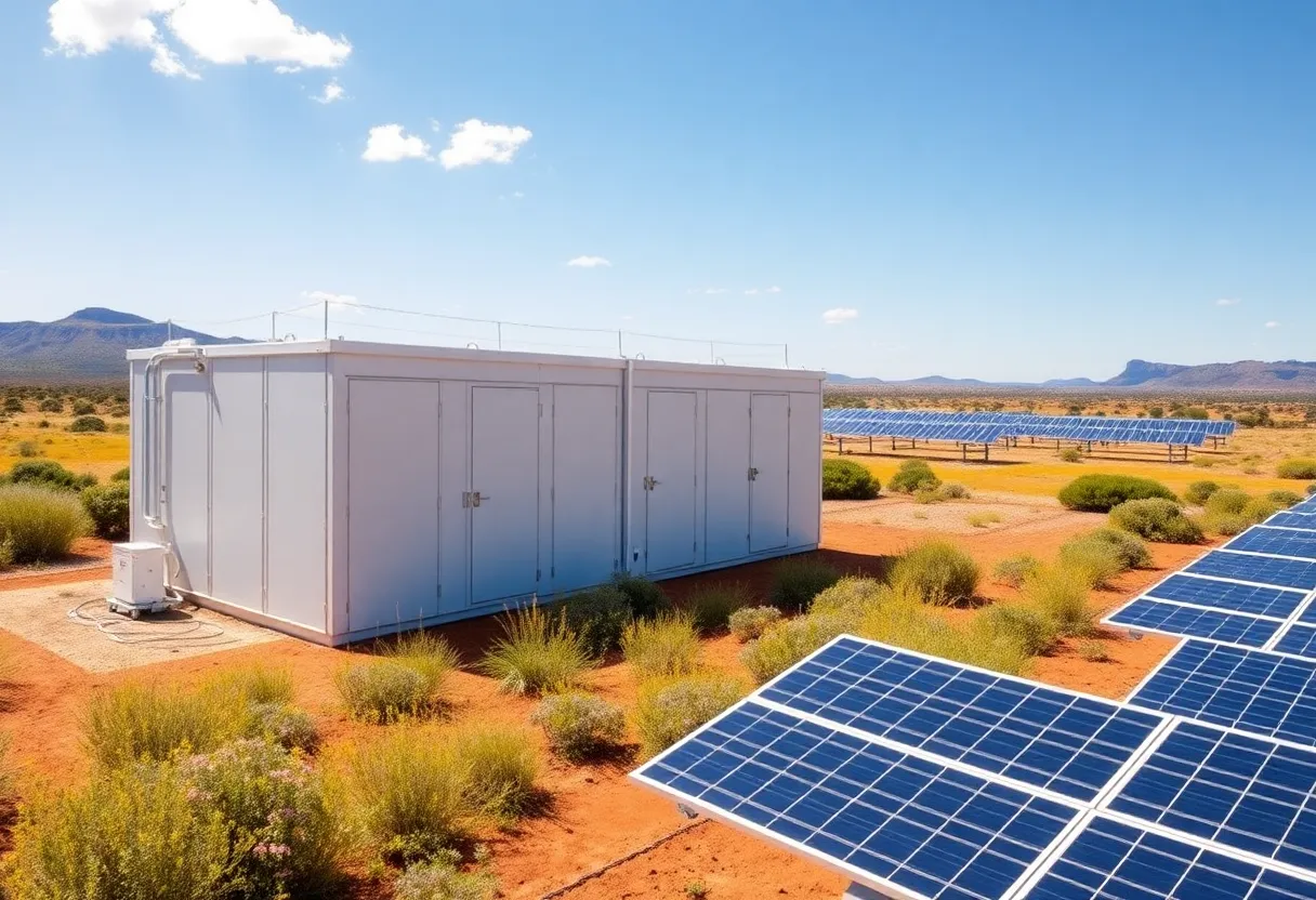 Fluence Energy's Tomago Battery Energy Storage Facility in Australia